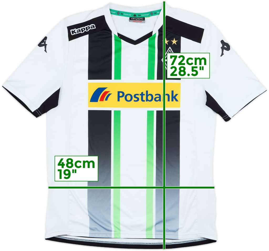 2014-15 Borussia Monchengladbach Home Shirt - 7/10 - (M)