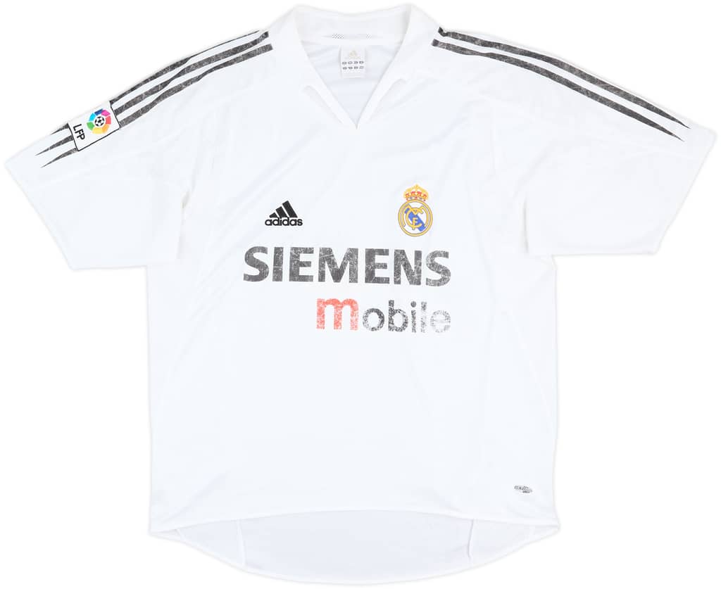 2004-05 Real Madrid Home Shirt - 5/10 - (M)