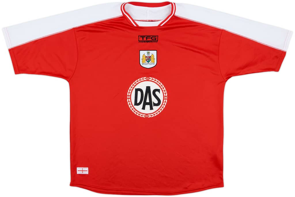 2003-04 Bristol City Home Shirt - 10/10 - (L)