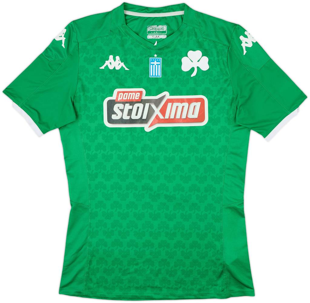2019-20 Panathinaikos Home Shirt - 6/10 - (L)