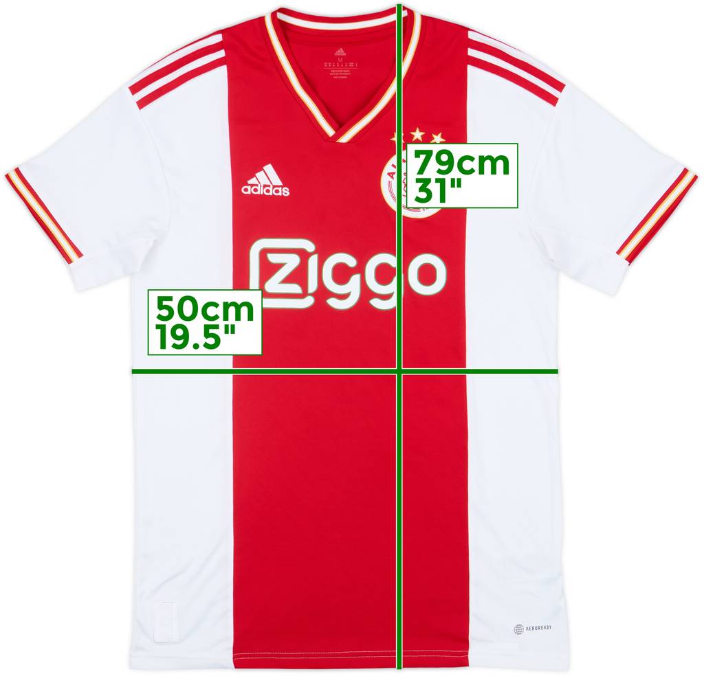 2022-23 Ajax Home Shirt - 8/10 - (M)