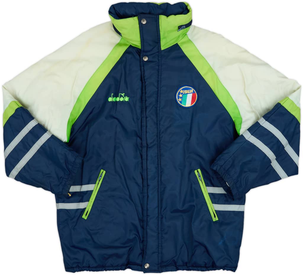 1990 Italy Diadora Padded Bench Coat - 6/10 - (M)