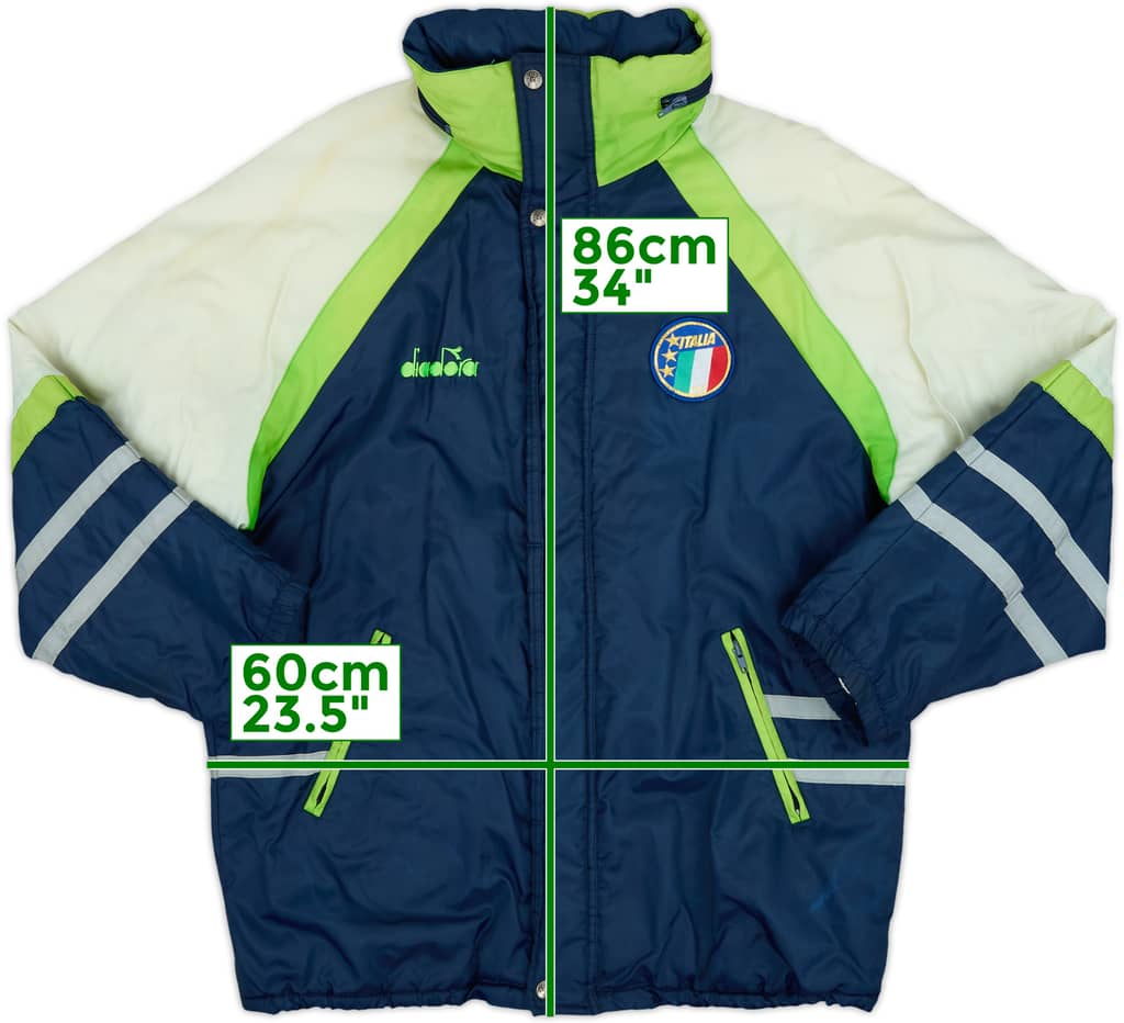 1990 Italy Diadora Padded Bench Coat - 6/10 - (M)