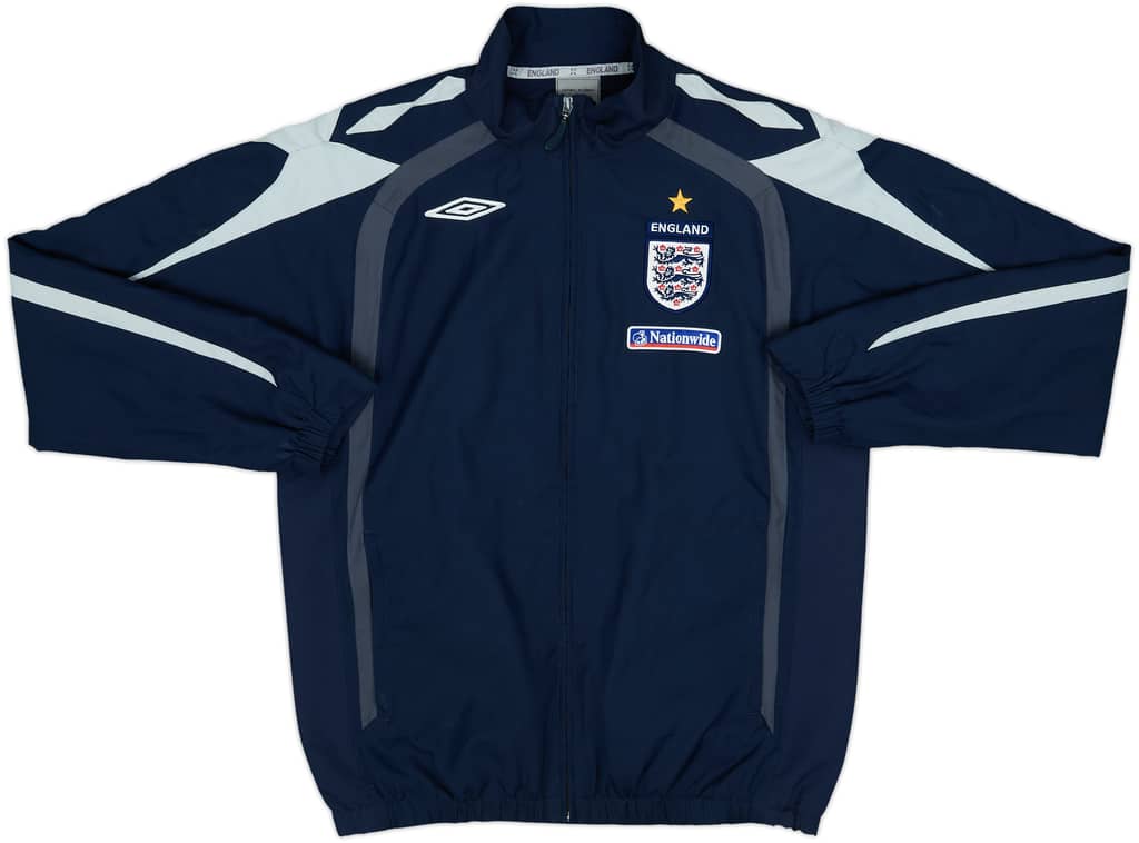 2007-09 England Umbro Track Jacket - 8/10 - (M)