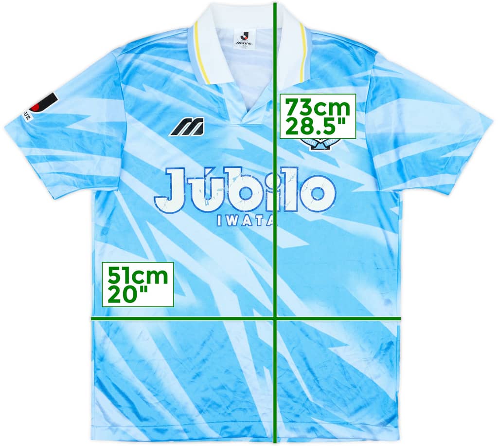 1994-95 Jubilo Iwata Home Shirt - 6/10 - (L)
