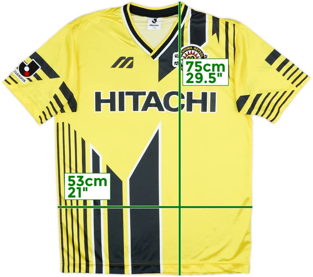 1994-96 Kashiwa Reysol Home Shirt - 8/10 - (L)