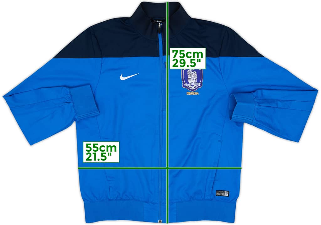 2014-15 South Korea Nike Track Jacket - 8/10 - (XL)