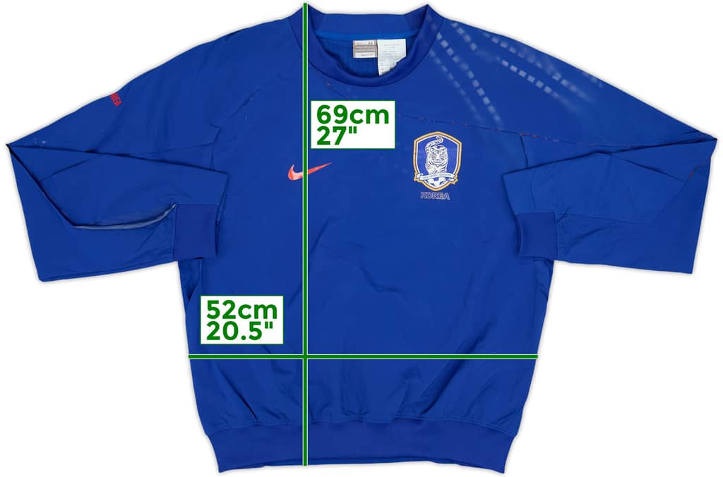 2009-11 South Korea Player Issue Nike Drill Top - 4/10 - (M)