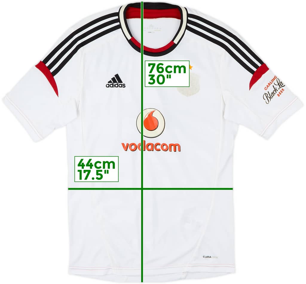 2012-13 Orlando Pirates Home Shirt - 4/10 - (S)
