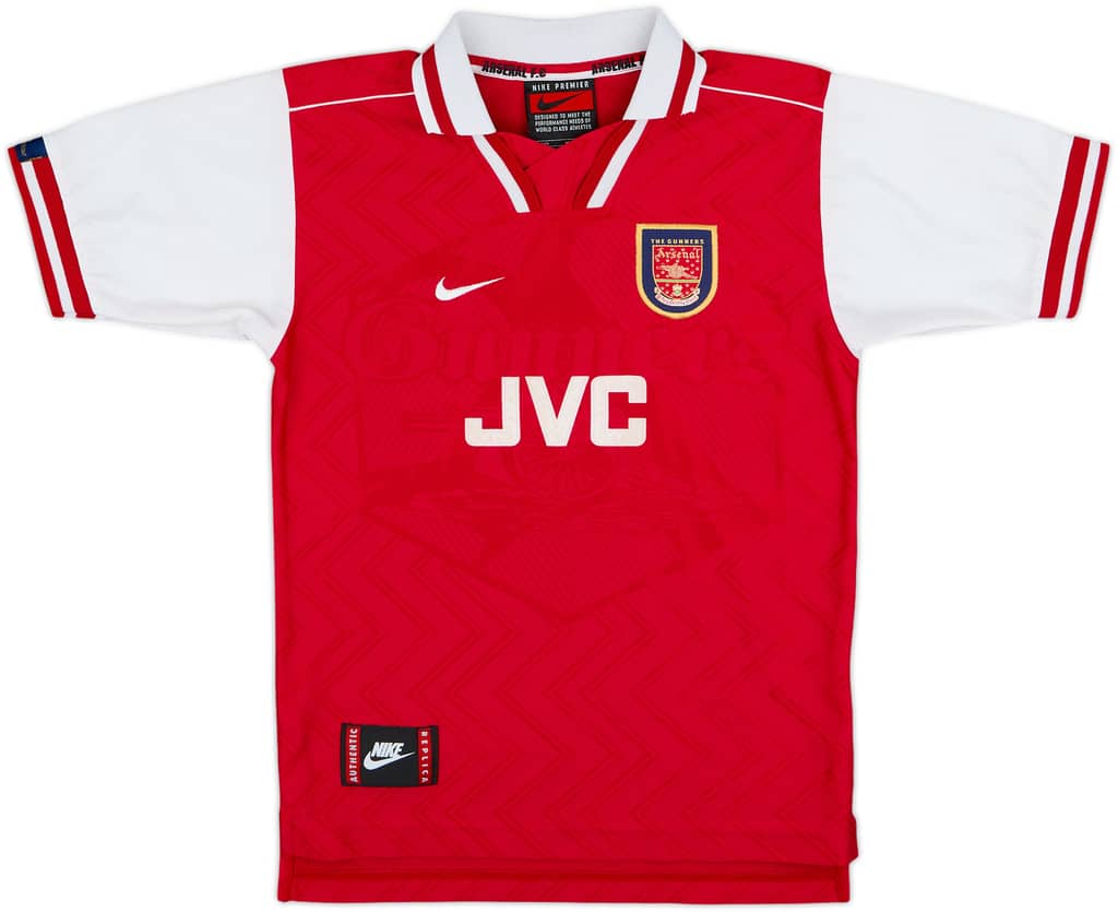 1996-98 Arsenal Home Shirt - 8/10 - (M.Boys)