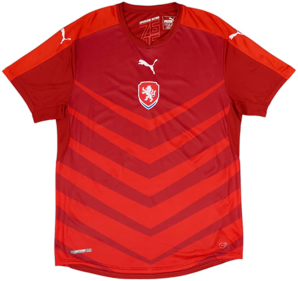 2016-17 Czech Republic Home Shirt - 7/10 - (L)