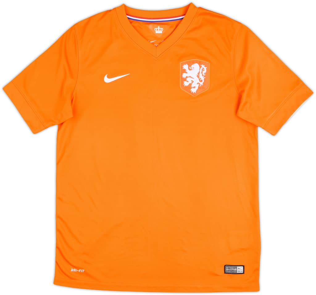 2014-15 Netherlands Home Shirt - 10/10 - (XL.Boys)