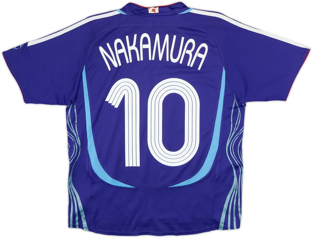 Camiseta de local de Japón 2006-08 Nakamura #10 - 7/10 - (XL.Niños)