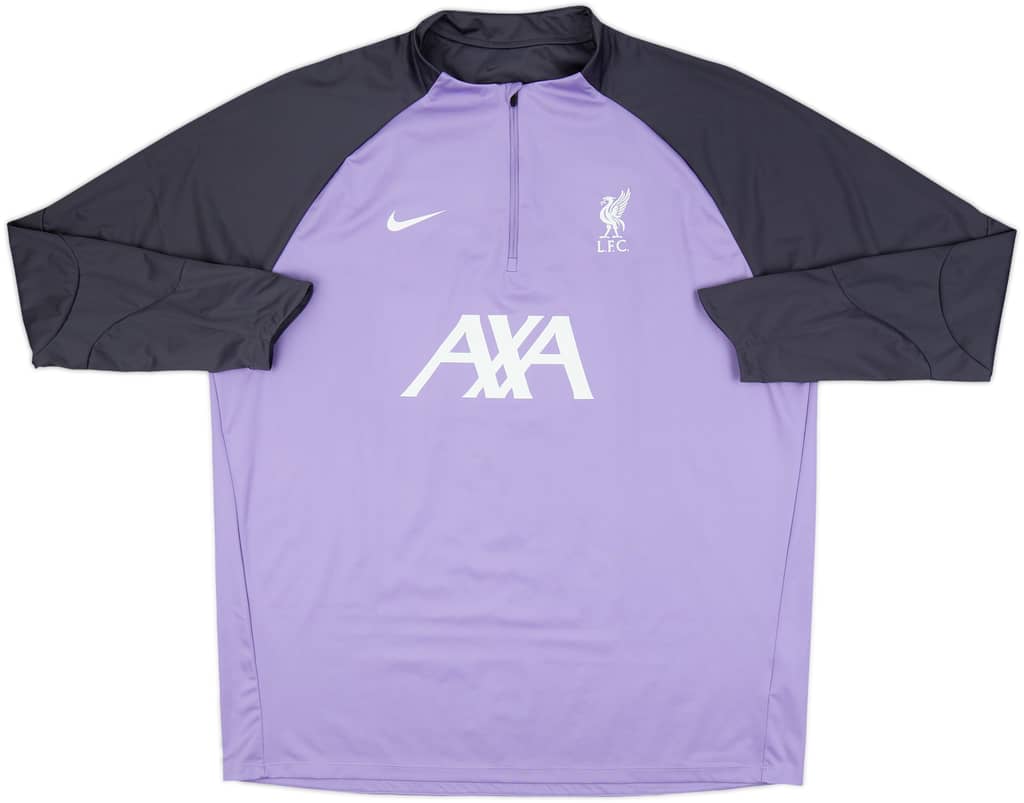 2023-24 Liverpool Nike 1/4 Zip Drill Top - 10/10 - (XXL)