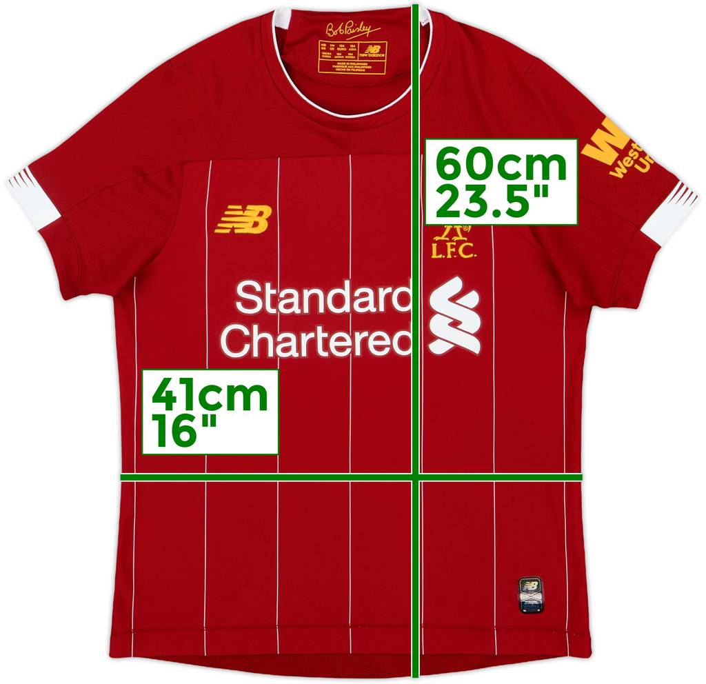 2019-20 Liverpool Home Shirt - 8/10 - (M.Boys)