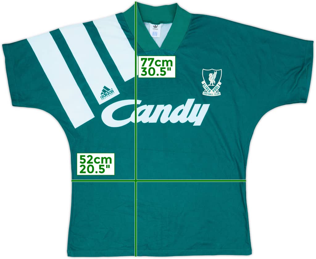 1991-92 Liverpool Away Shirt - 8/10 - (M)