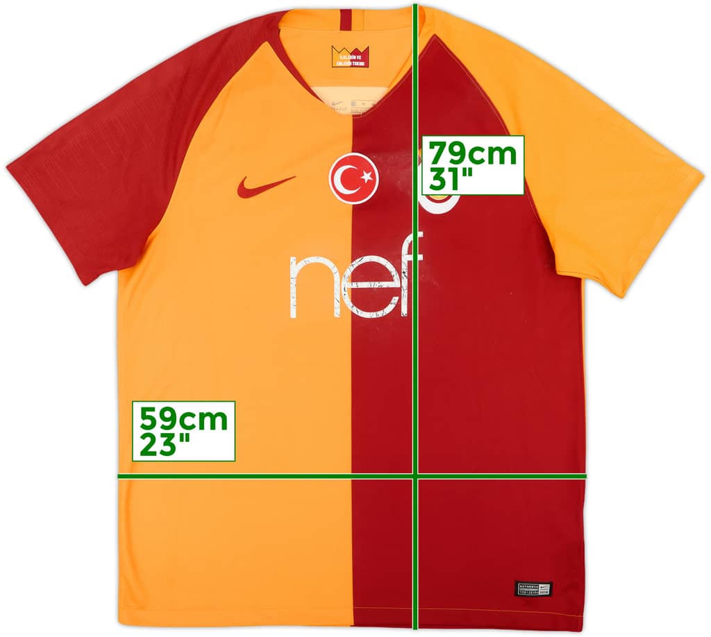 2018-19 Galatasaray Home Shirt - 5/10 - (XL)