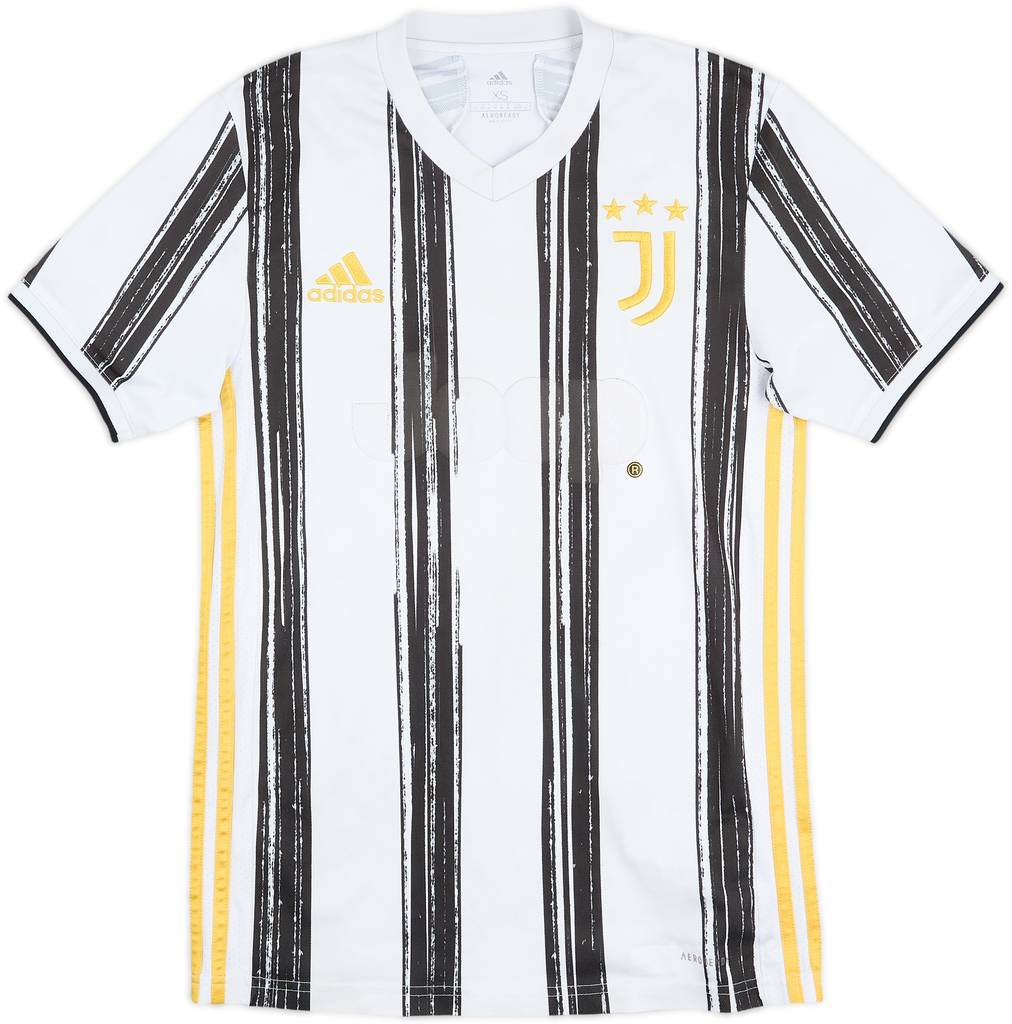 2020-21 Juventus Home Shirt - 4/10 - (XS)