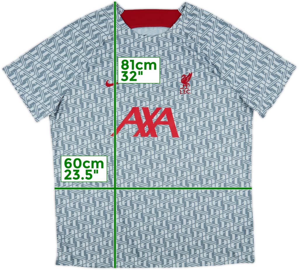 2023-24 Liverpool Nike Training Shirt - 10/10 - (XXL)