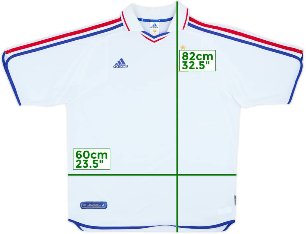 2000-02 France Away Shirt - 9/10 - (XL)