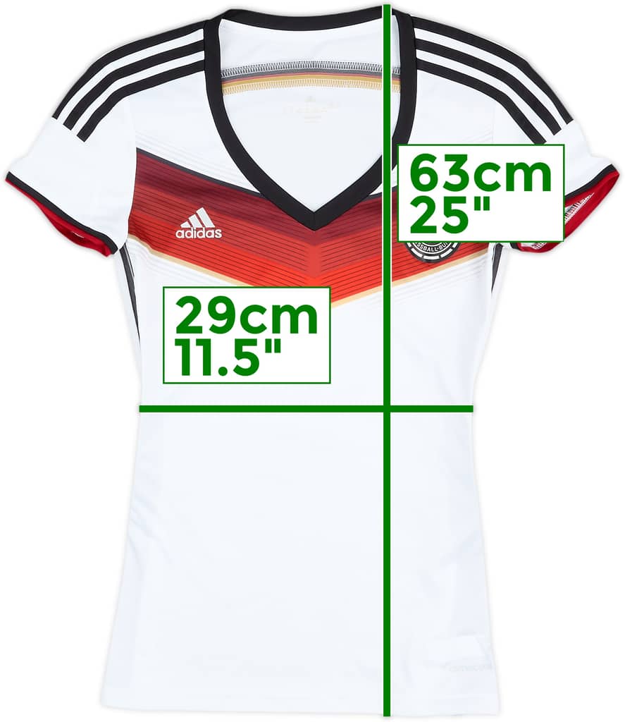 2014-15 Germany Home Shirt - 8/10 - (Women's XS)