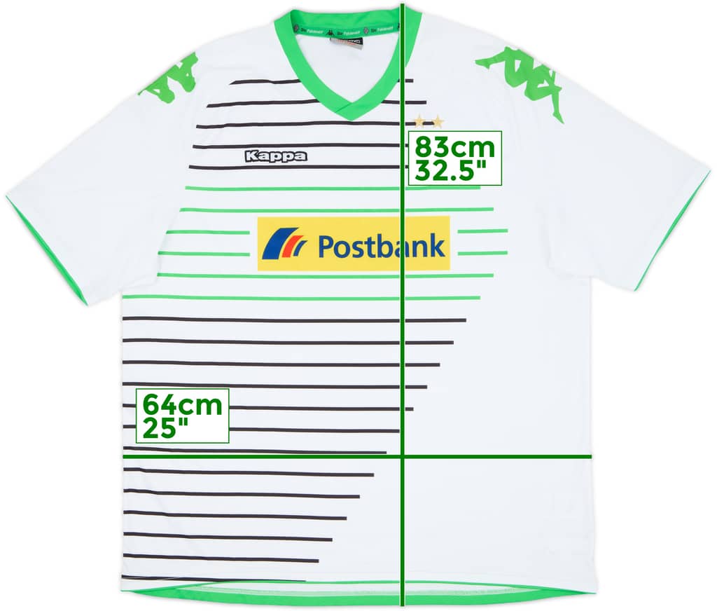 2013-14 Borussia Monchengladbach Home Shirt - 9/10 - (3XL)
