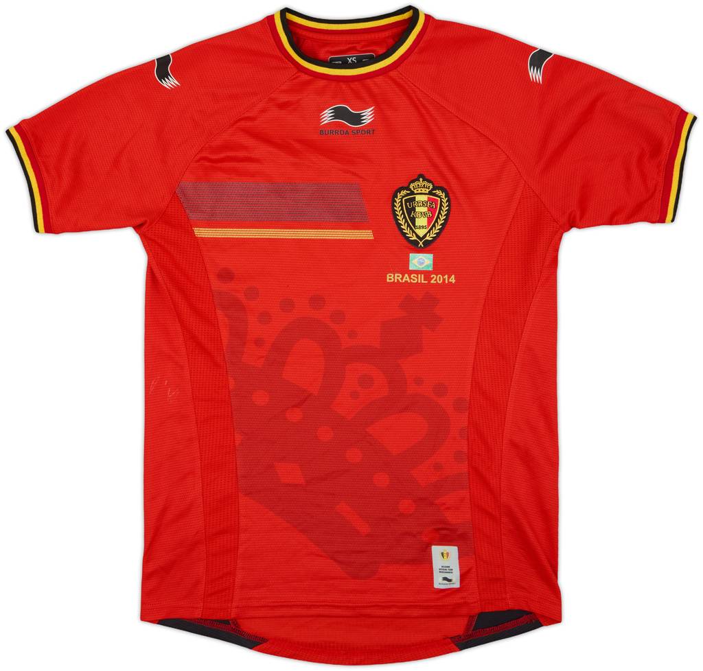 2014-15 Belgium Home Shirt - 7/10 - (XS)