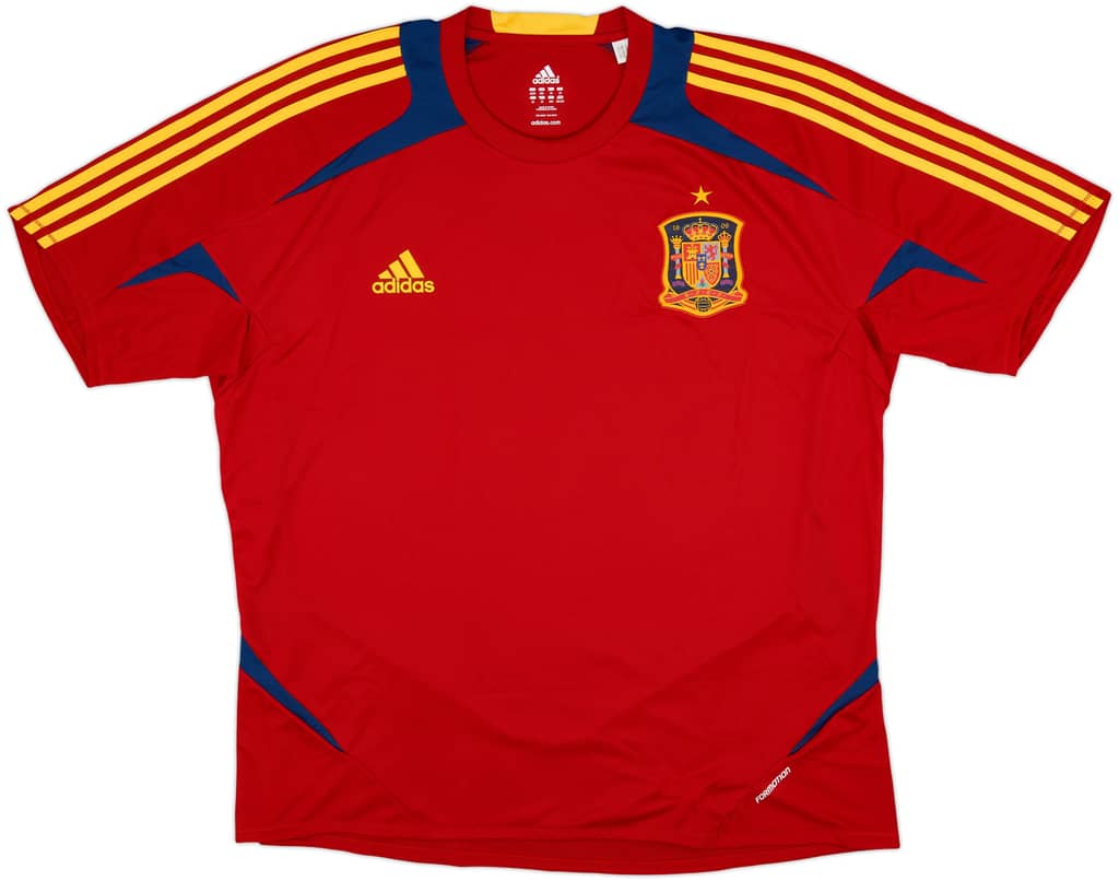 2011-12 Spain adidas Formotion Training Shirt - 10/10 - (XXL)