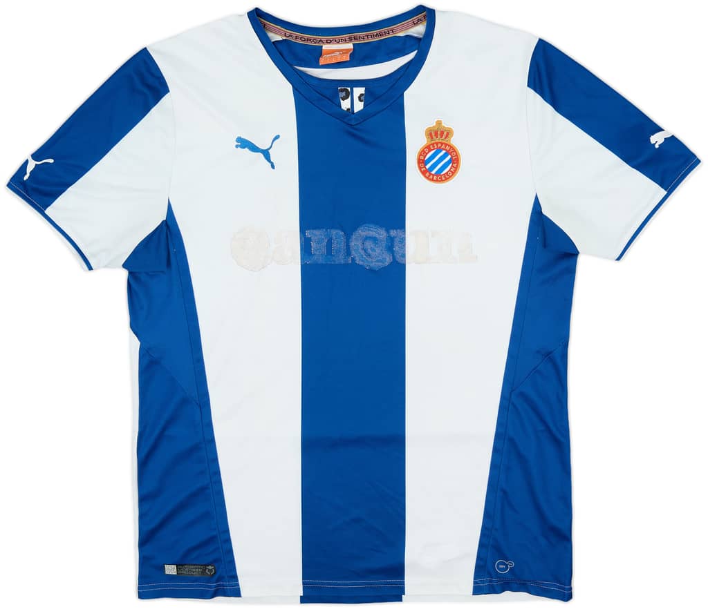 2013-14 Espanyol Home Shirt - 4/10 - (L)