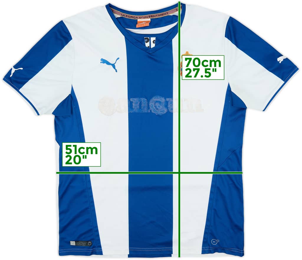 2013-14 Espanyol Home Shirt - 4/10 - (L)