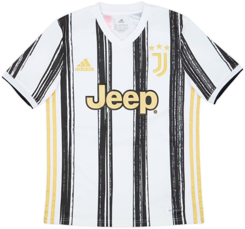 2020-21 Juventus Home Shirt - 9/10 - (L.Boys)