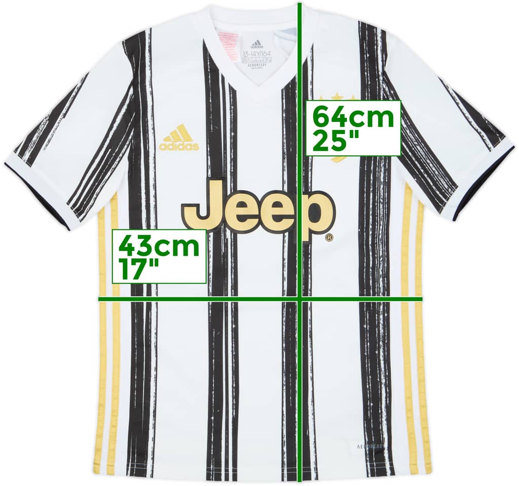 2020-21 Juventus Home Shirt - 9/10 - (L.Boys)