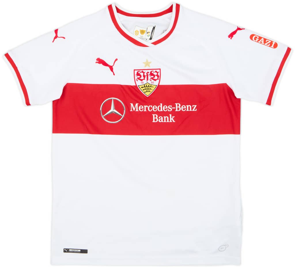 2018-19 Stuttgart Home Shirt - 7/10 - (L.Boys)
