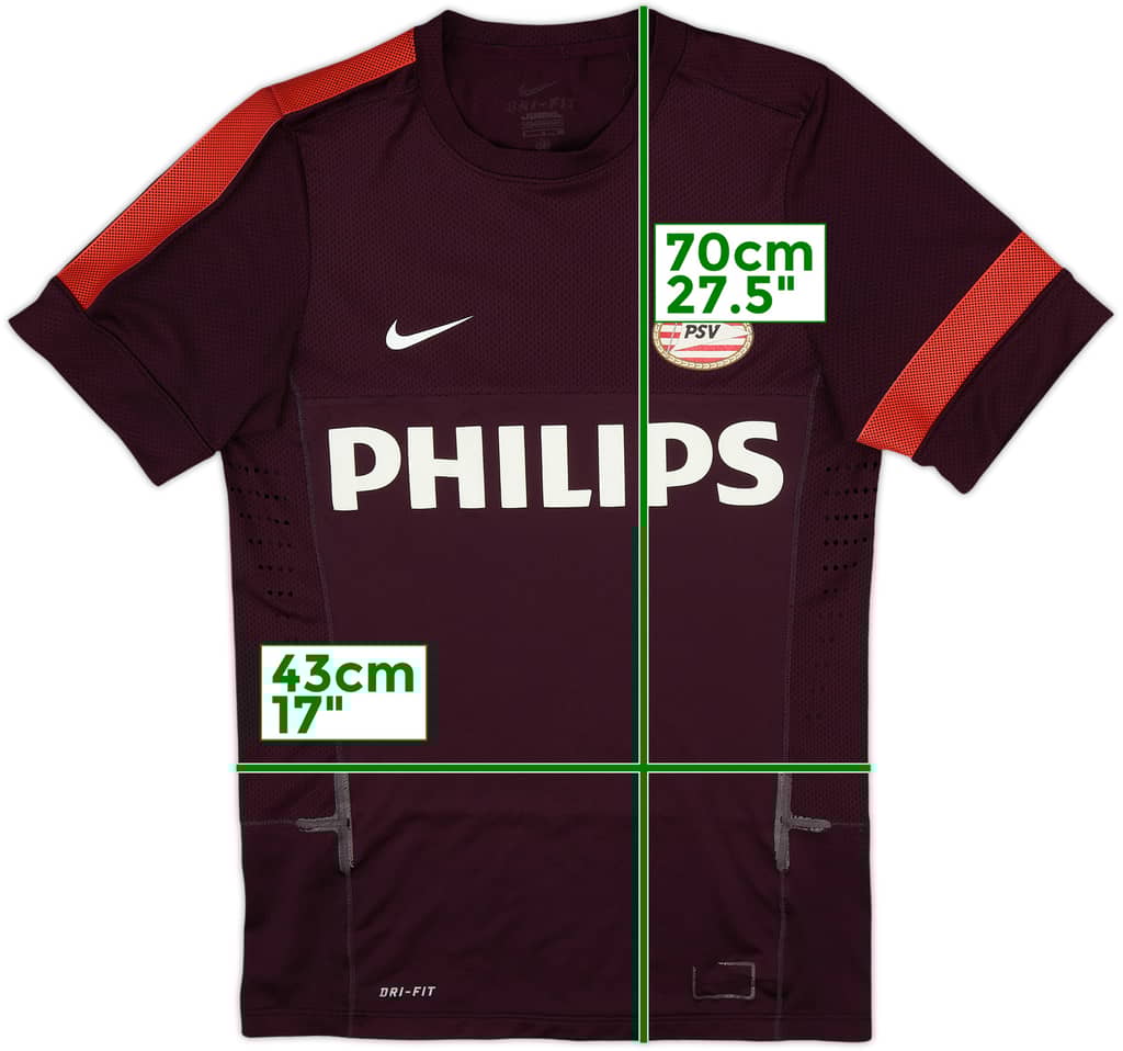 2011-12 PSV Authentic Nike Training Shirt - 7/10 - (S)