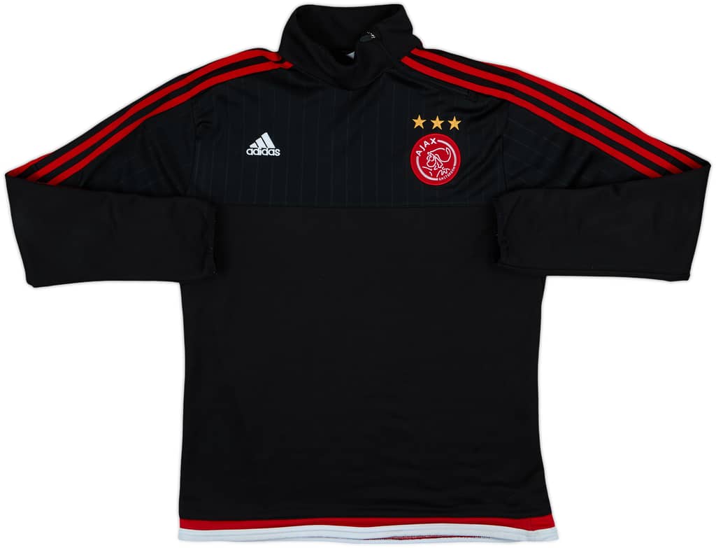 2015-16 Ajax adidas 1/4 Zip Drill Top - 8/10 - (L)