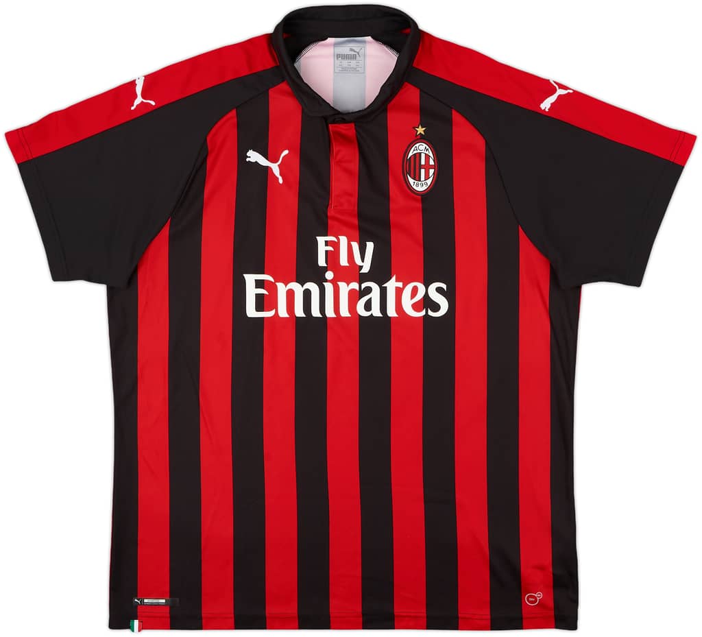 2018-19 AC Milan Home Shirt - 10/10 - (XXL)