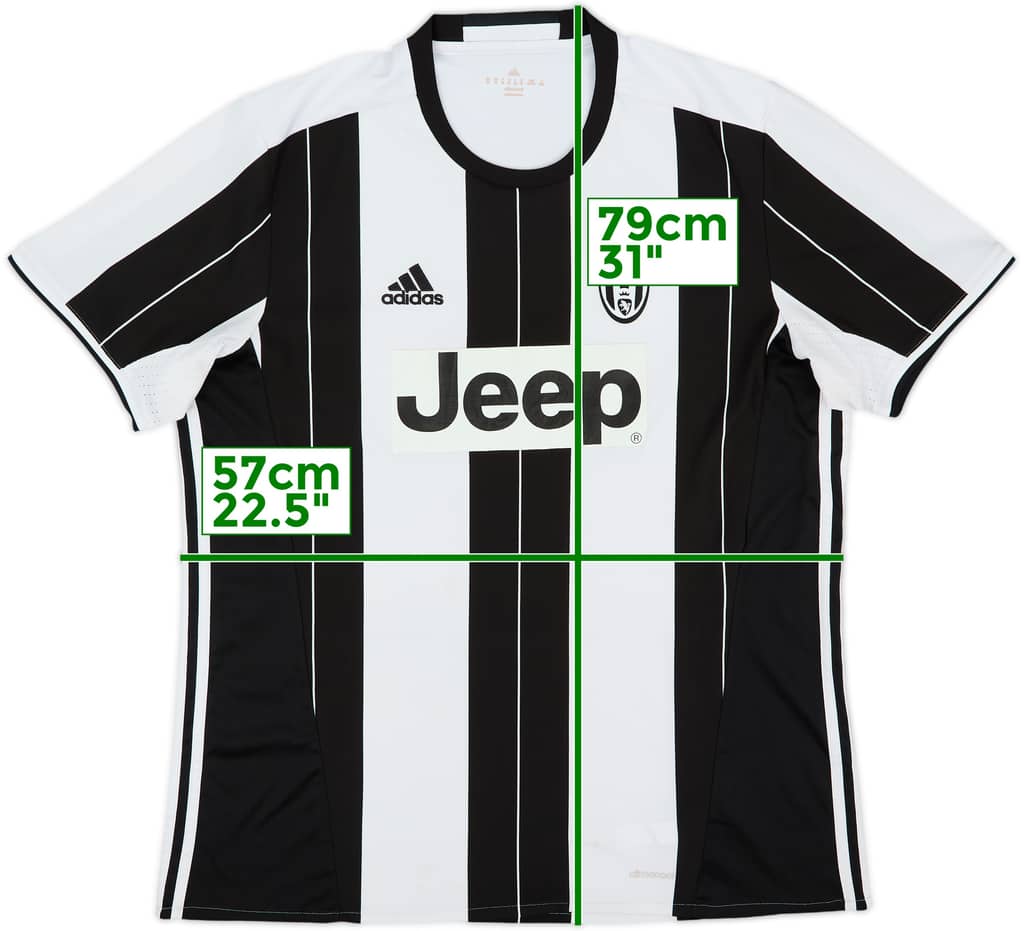 2016-17 Juventus Home Shirt - 5/10 - (XL)
