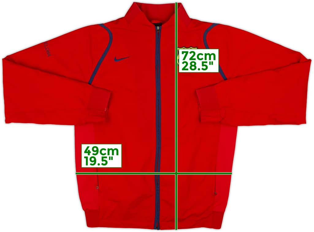 2006-07 Barcelona Nike Track Jacket - 7/10 - (M)