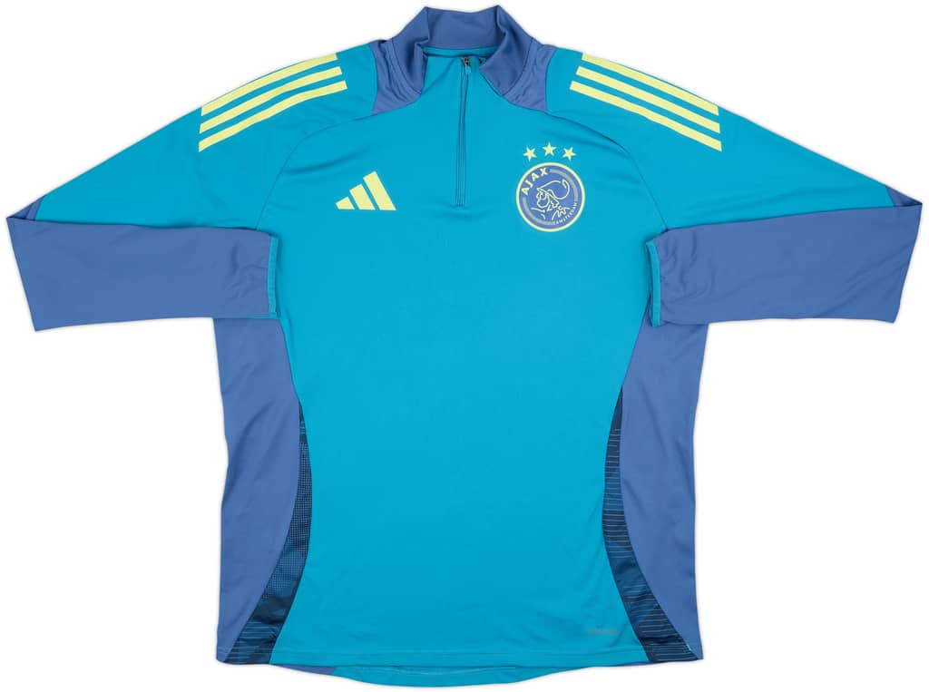 2024-25 Ajax adidas 1/4 Zip Drill Top - 9/10 - (XL)