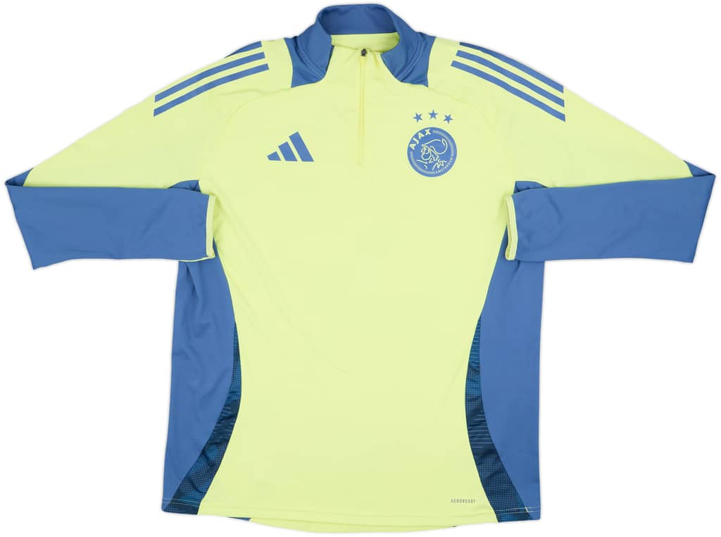 2024-25 Ajax adidas 1/4 Zip Drill Top - 9/10 - (XL)