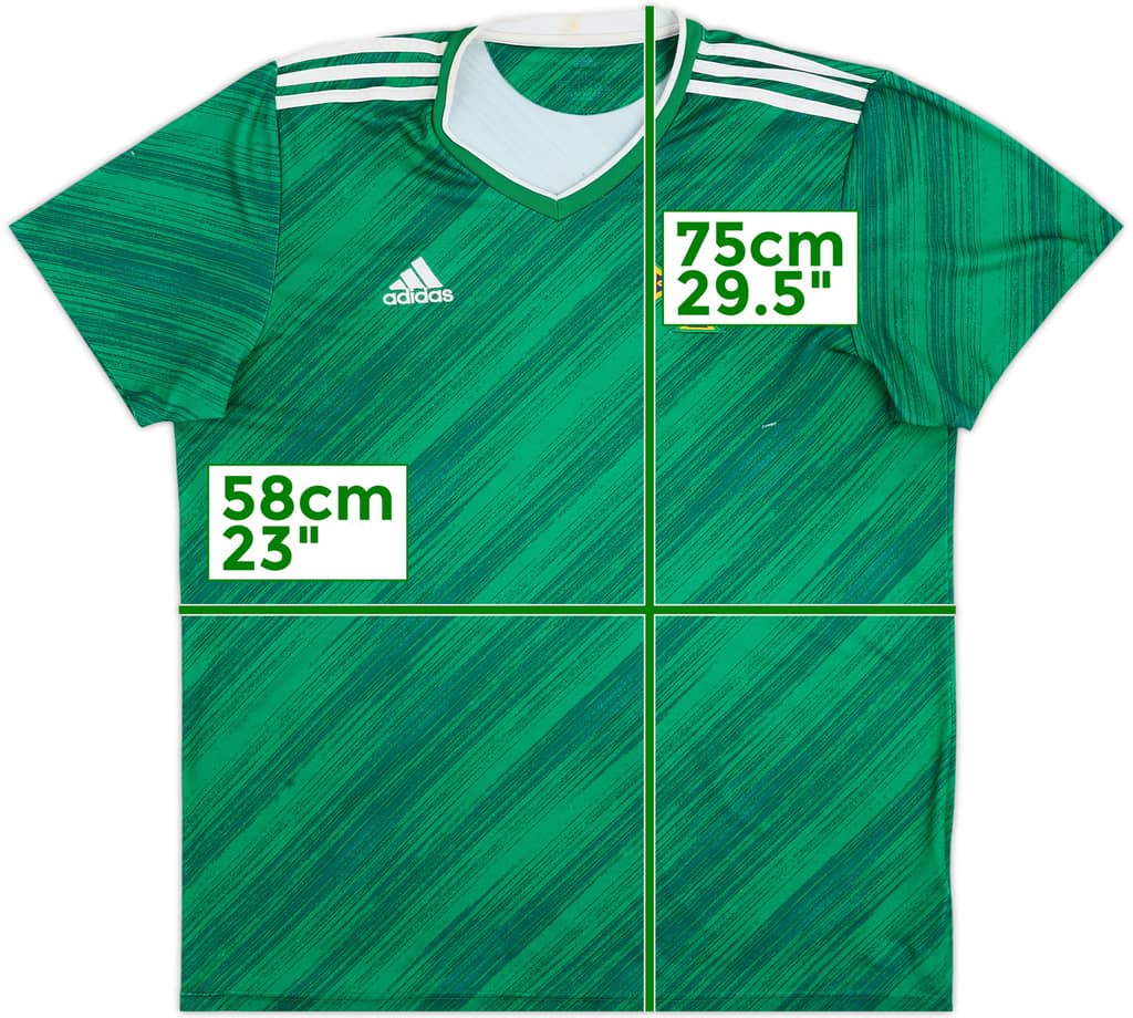 2020-22 Northern Ireland Home Shirt - 5/10 - (XL)