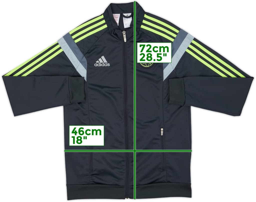 2014-15 Ajax adidas Track Jacket - 9/10 - (XL.Boys)