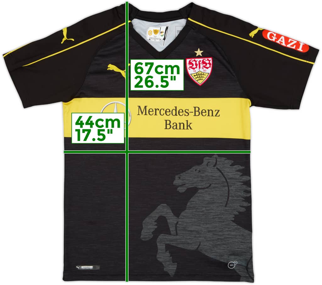 2018-19 Stuttgart Third Shirt - 8/10 - (S)