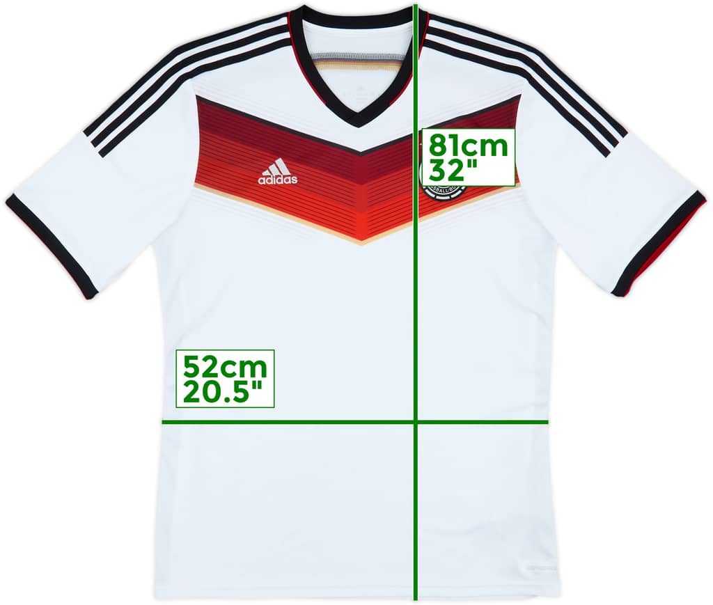 2014-15 Germany Home Shirt - 7/10 - (XL)