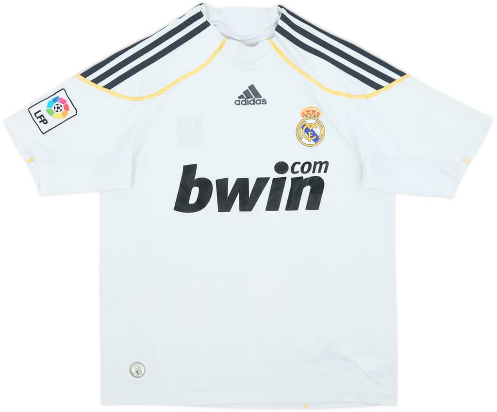 2009-10 Real Madrid Home Shirt - 5/10 - (XL.Boys)