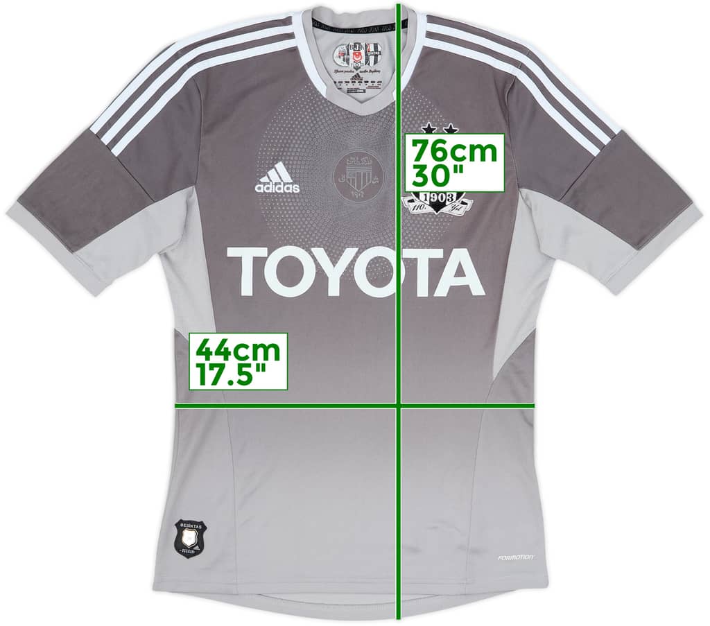 2013-14 Besiktas '110 yil' Formotion Third Shirt - 6/10 - (M)