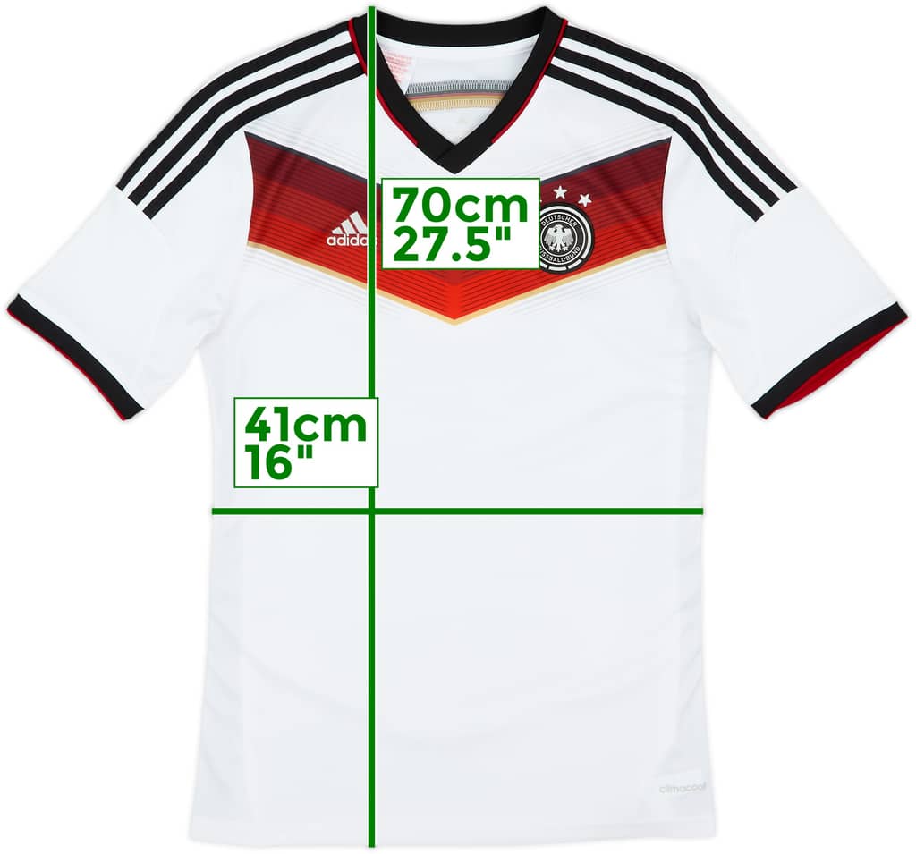 2014-15 Germany Home Shirt - 8/10 - (XL.Boys)