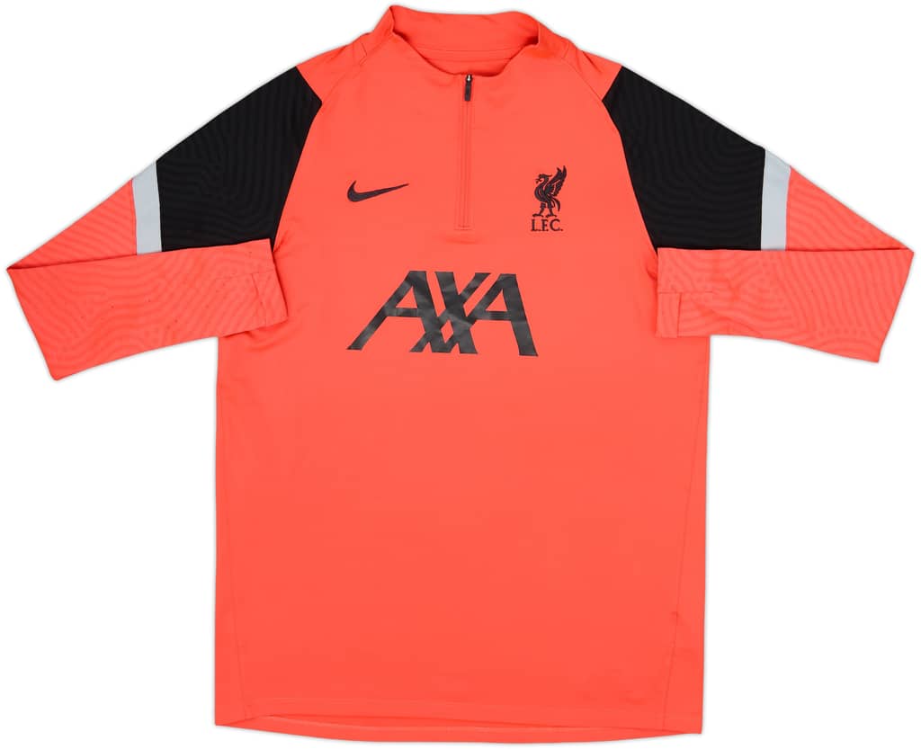 2020-21 Liverpool Nike Vaporknit 1/4 Zip Training Top - 7/10 - (L)