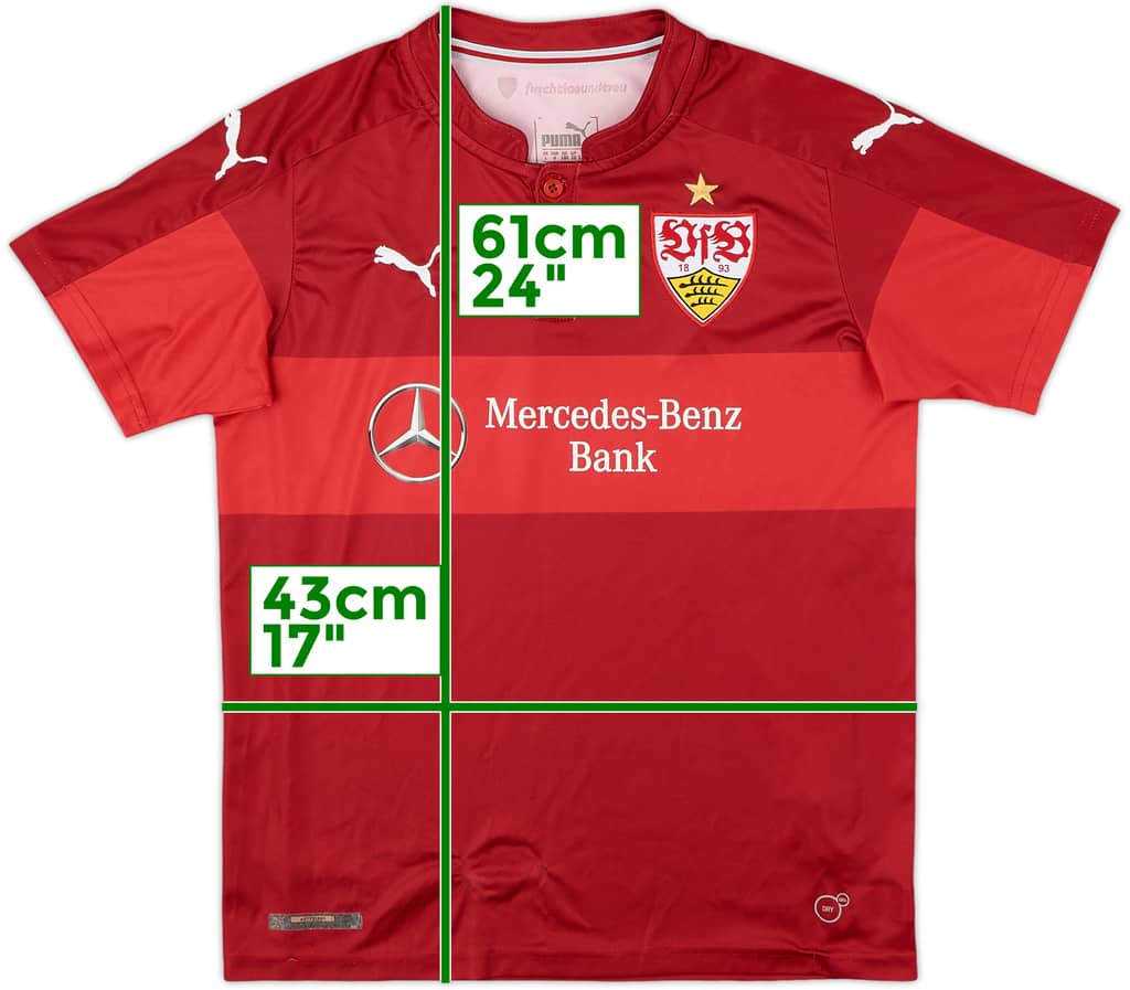 2016-17 Stuttgart Away Shirt - 4/10 - (M.Boys)