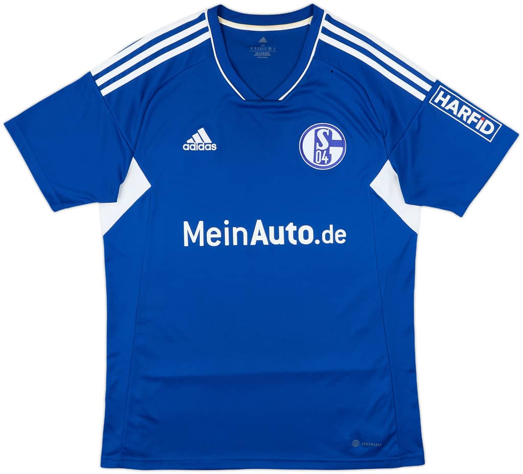 2022-23 Schalke Home Shirt - 4/10 - (M)